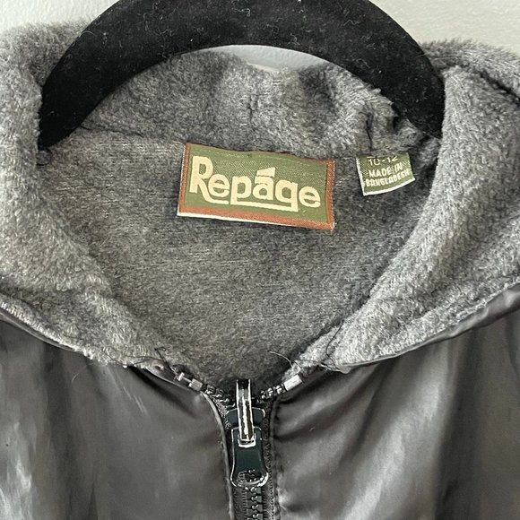 Repage embroidered UGA lined rain jacket - Y 10-12 - Picture 3 of 3